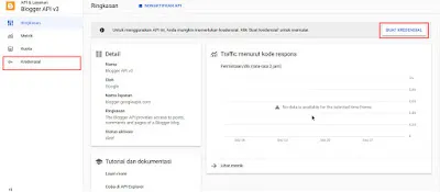Blogger API v3
