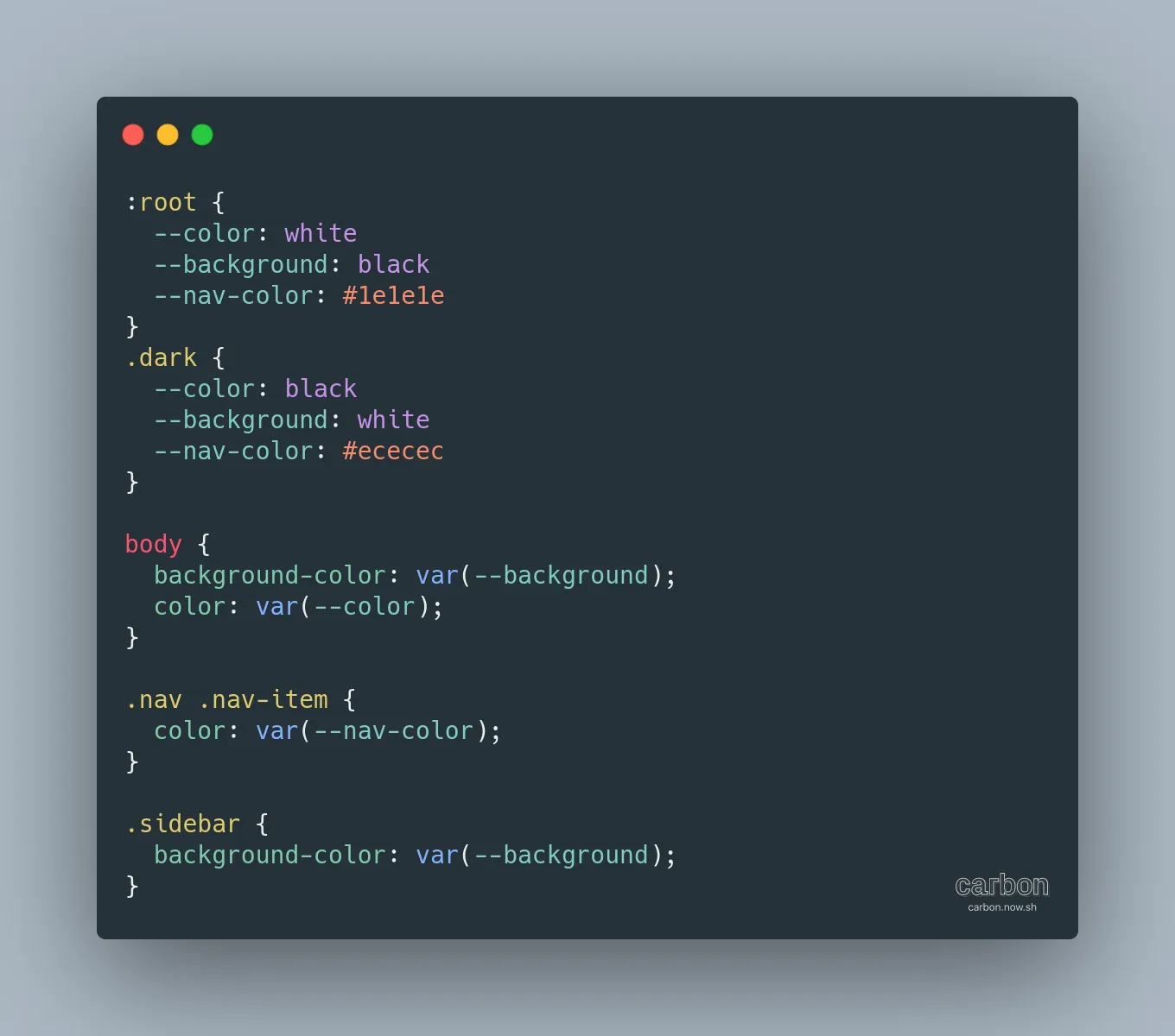 Variabel CSS