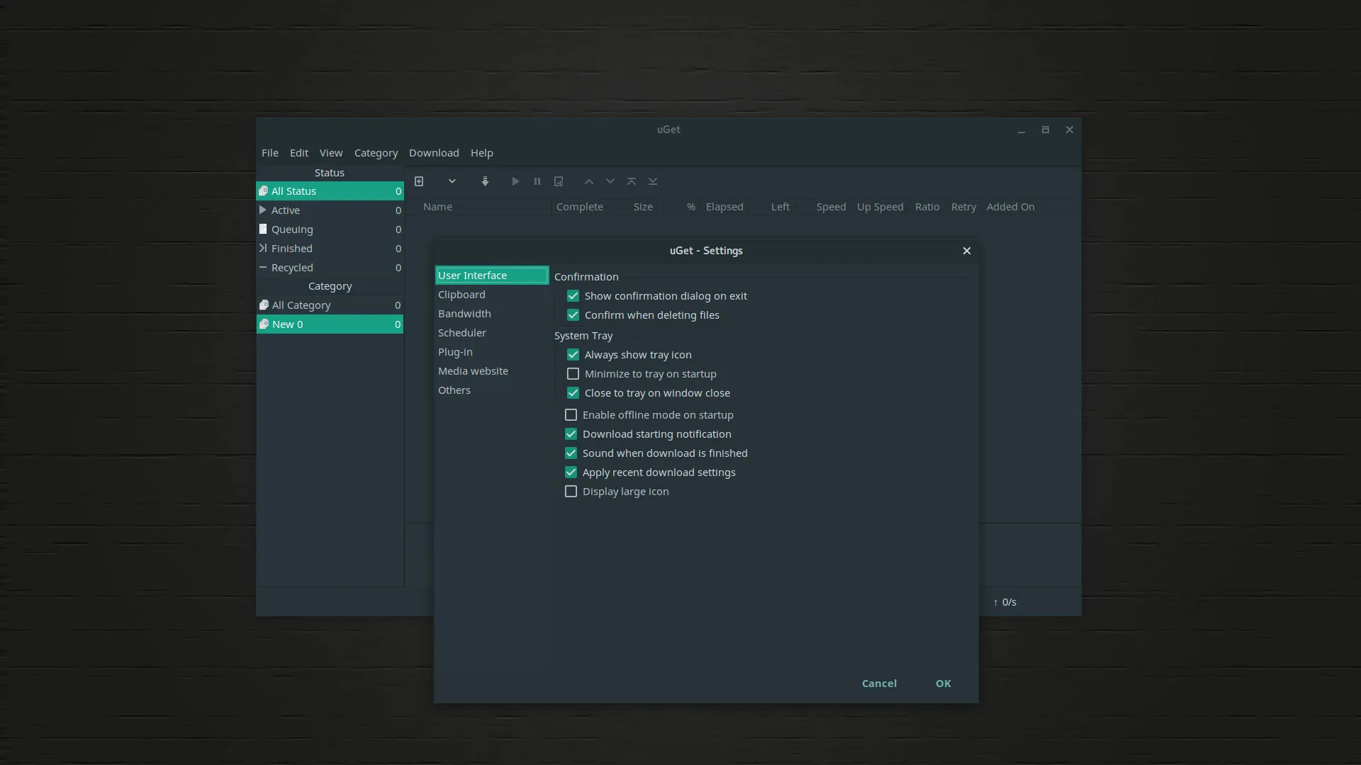 uGet - Download Manager Gratis Terbaik untuk Linux dan Windows