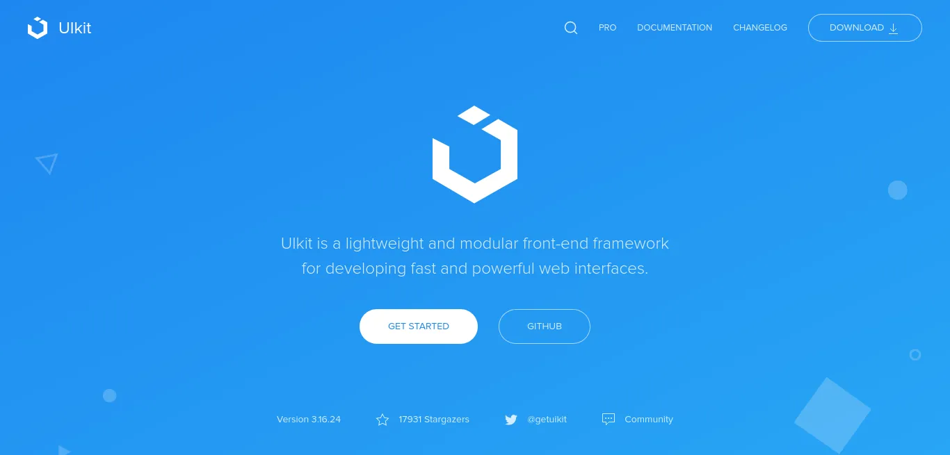 Rekomendasi Framework CSS Terbaik - UIKit