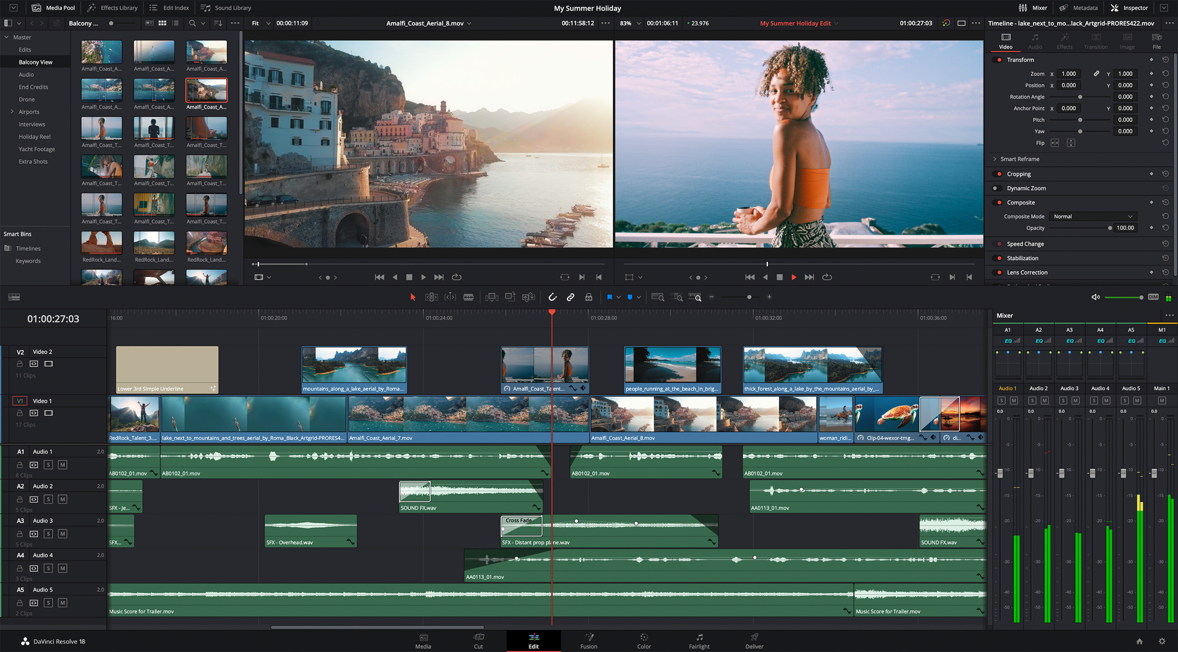 Davinci Resolve - Software Edit Video Linux