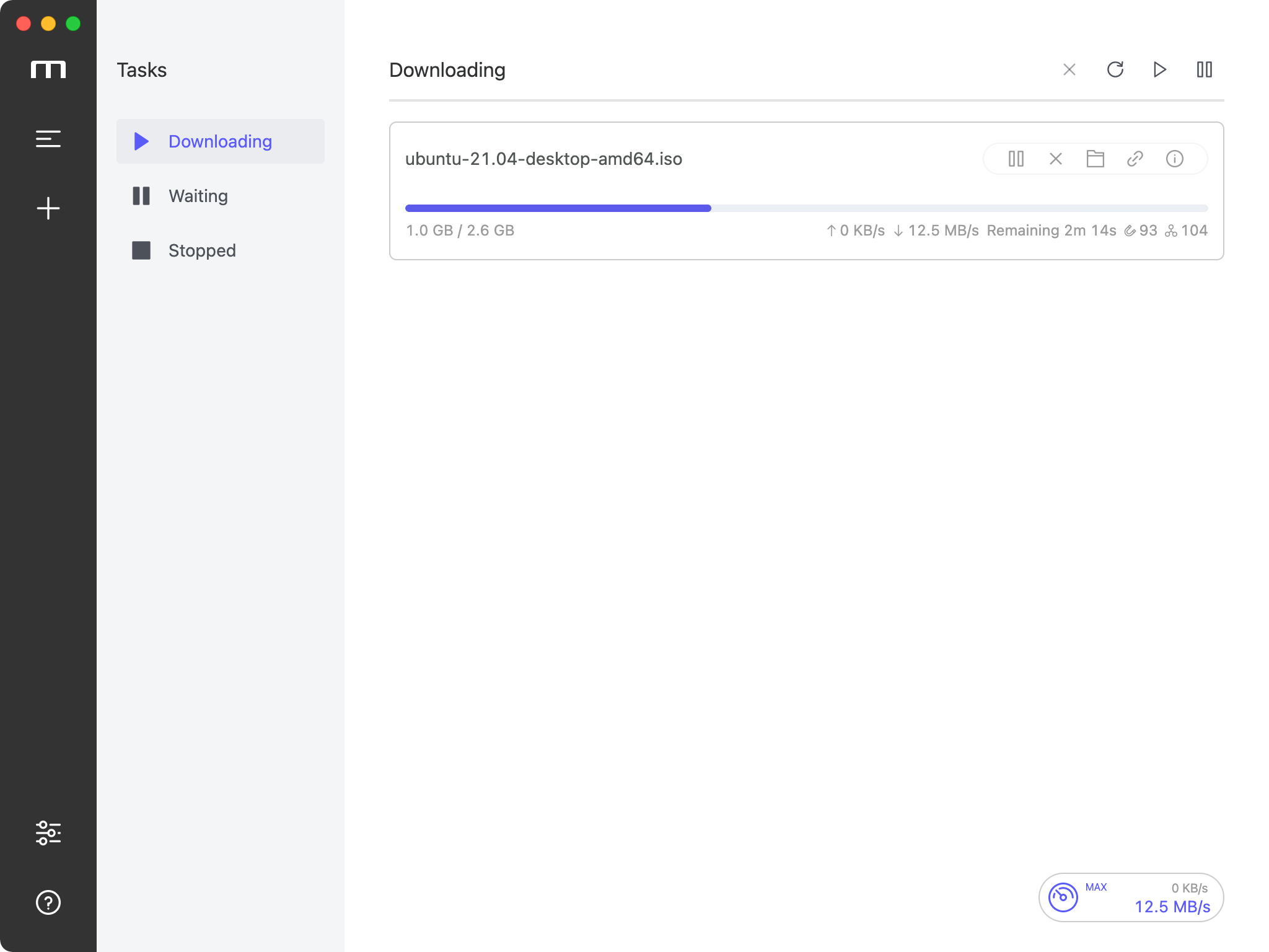 Motix - Download Manager Gratis Terbaik untuk Linux dan Windows
