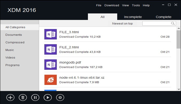 XDM - Download Manager Gratis Terbaik untuk Linux dan Windows